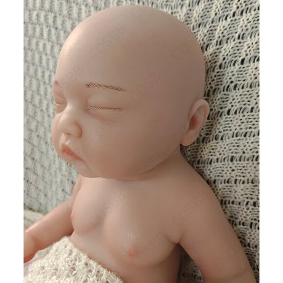 3.5kg Full Body Silicone Sleeping Newborn 45cm Cute Reborn Baby Dolls Girl Dolls - Picture 8 of 16
